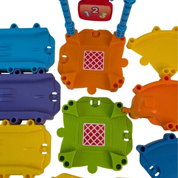 Vtech Go Go Smart Wheels Tut Tut Bolides Replacement Track Parts Lot of 44 - Picture 7 of 12